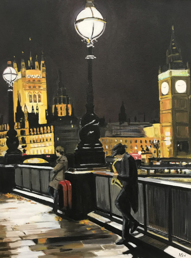 Paintings of London for sale by Angela Wakefield